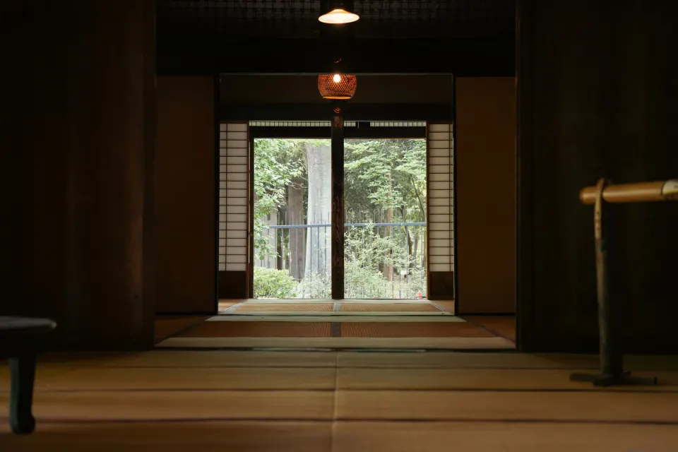 A quiet traditional Japanese room
